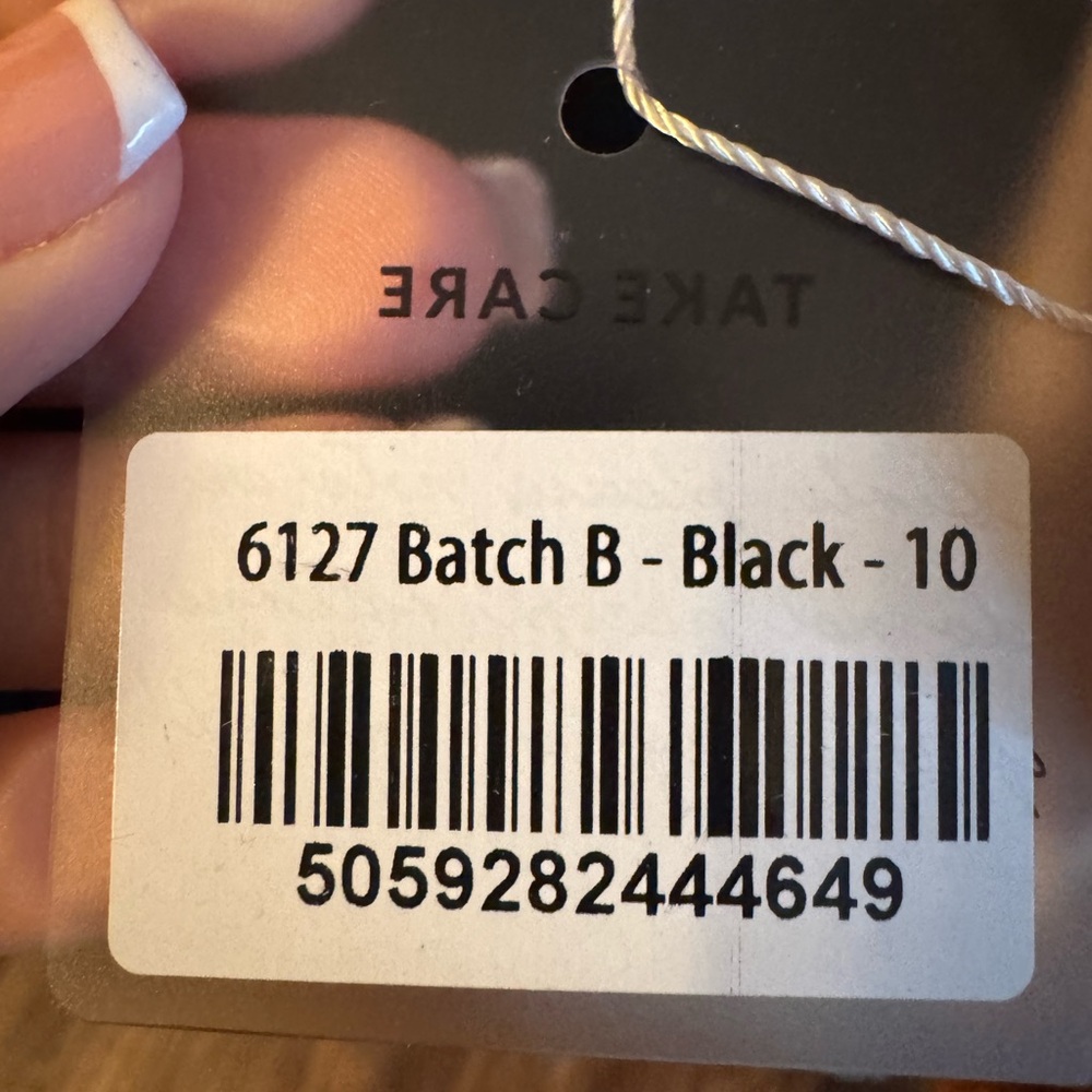 NWT Oh Polly Black Sparkle Dress - Picture 5 of 6